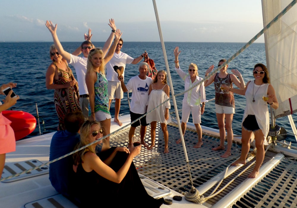 LUXURY CATAMARAN TRIP IN ZANZIBAR