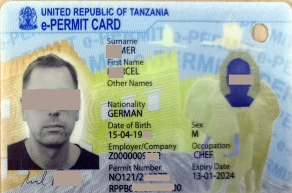 Tanzania Residence Permit